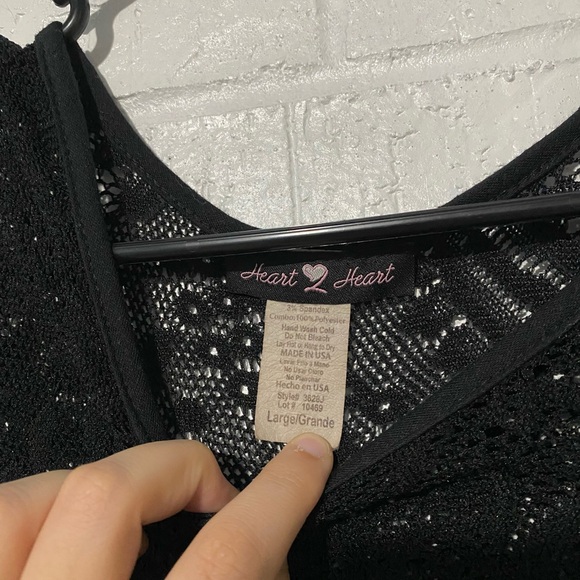 Heart 2 Heart Vintage Peplum Lace Dress - Picture 7 of 7